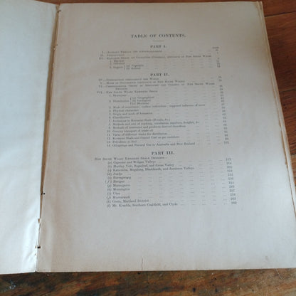 The Kerosene Shale Deposits of New South Wales; with Maps, Plates, and Sections. By J.E.Carne.
