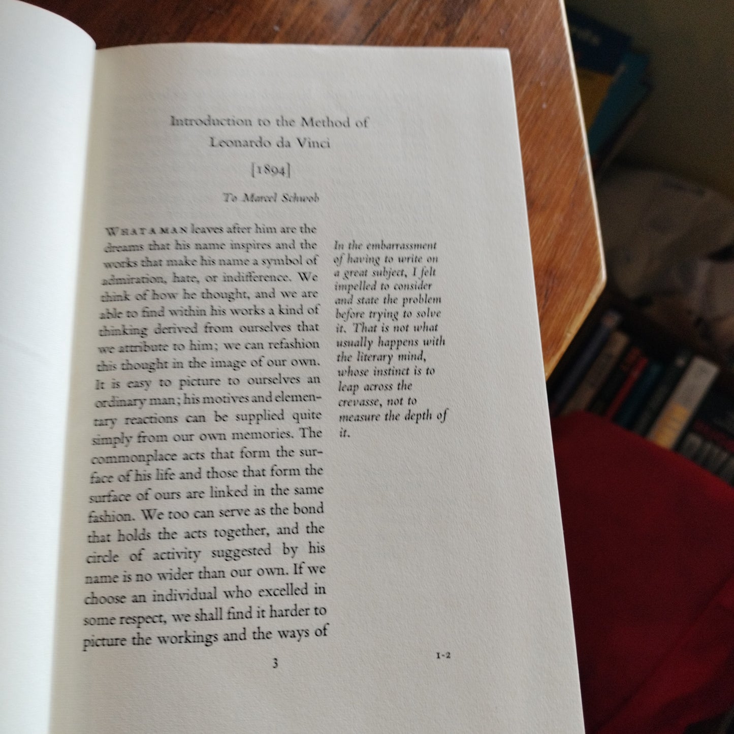 Leonardo Poe Mallarmé by Paul Vallery first edition 1972.