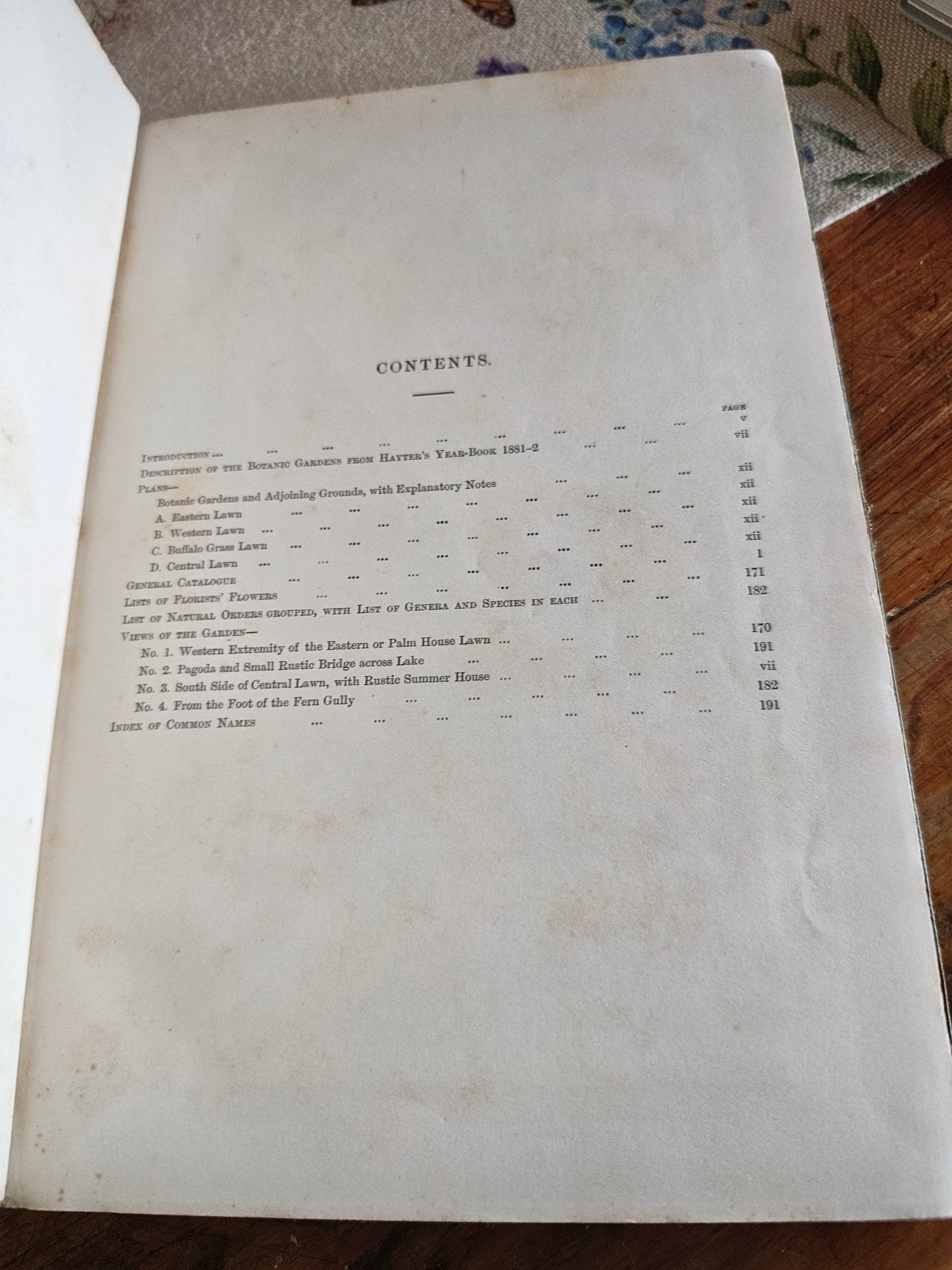 Rare 1883 Catalogue of Plants Under Cultivation - Melbourne Botanic Gardens - W.R. Guilfoyle