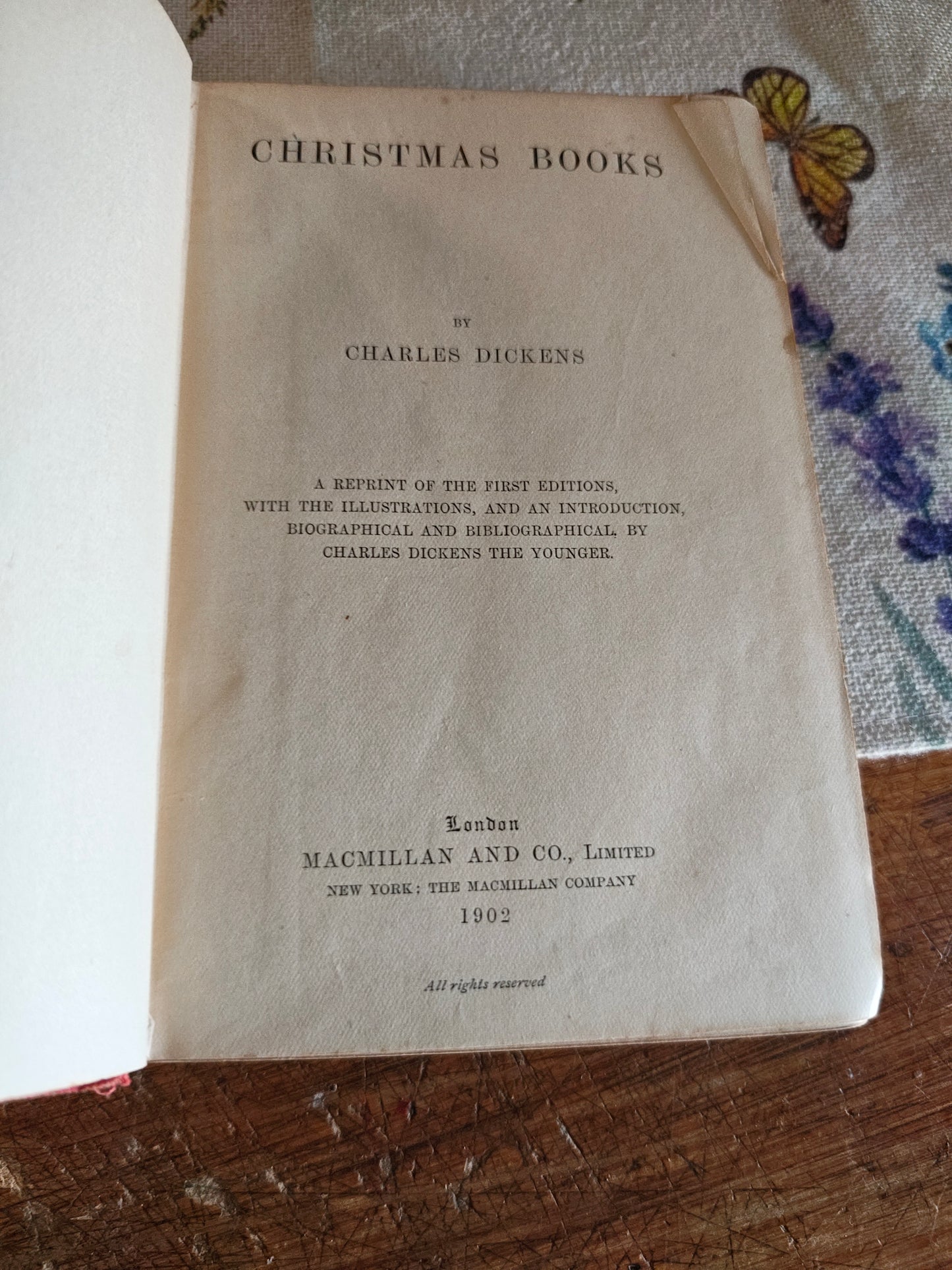 1902 Christmas Books Charles Dickens