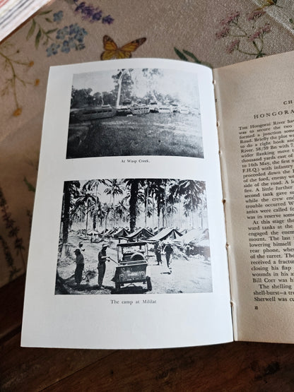 RARE 1st Ed (1953) Tank Tracks: History of the 2/4th Australian Armoured Regiment