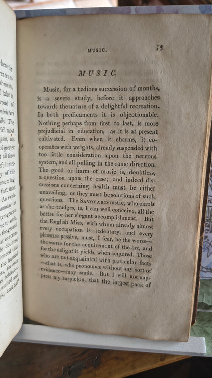 Hygeia or essays, moral and medical on the causes affecting the personal state. Thomas Beddoes MD, first edition published 1802.