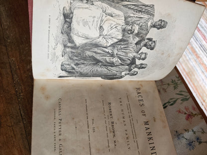 The Races of Mankind (Vol. III) by Robert Brown 1873 (approx).