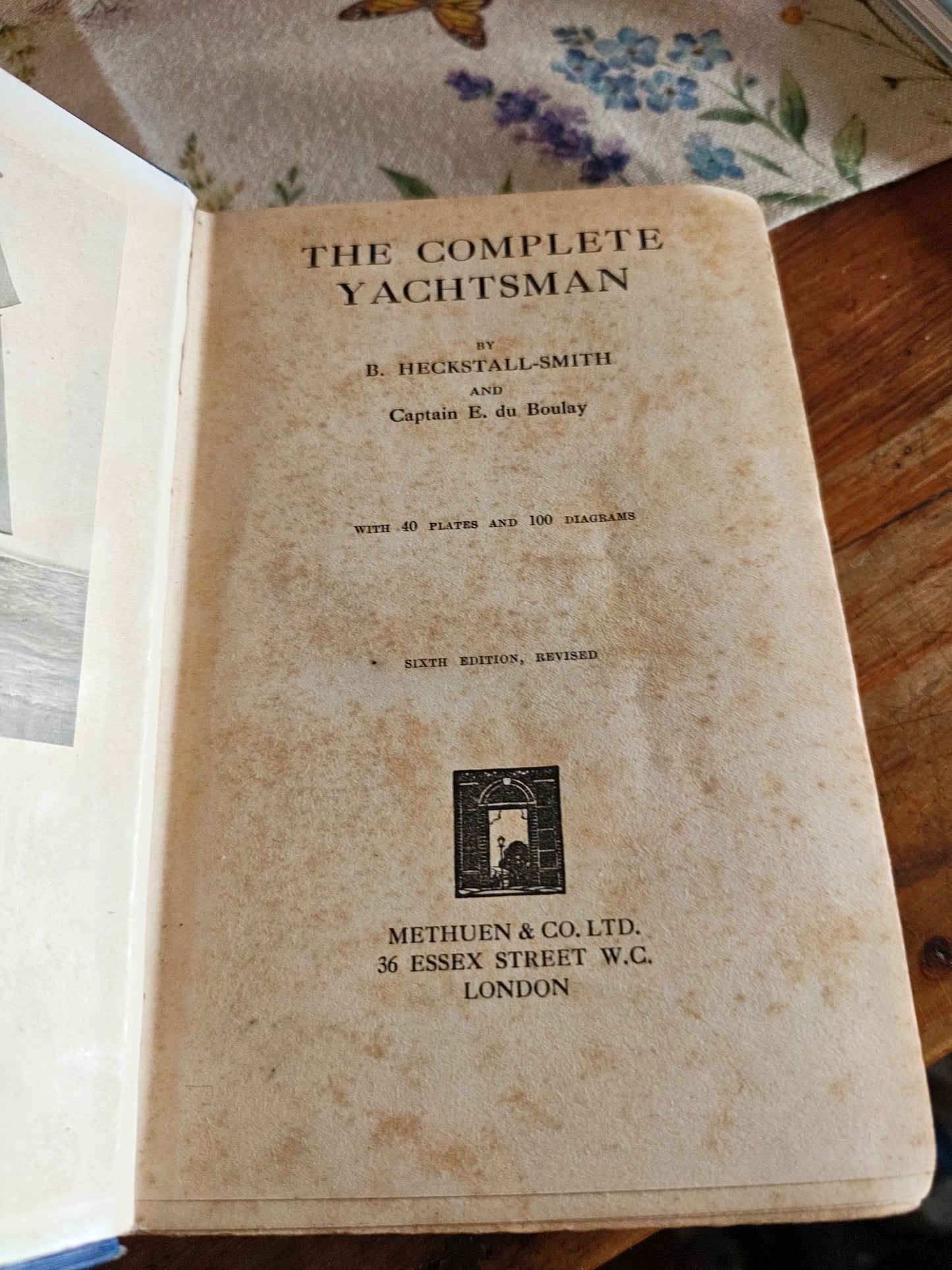 Vintage 1931 The Complete Yachtsman (6th Revised Edition) – Heckstall-Smith
